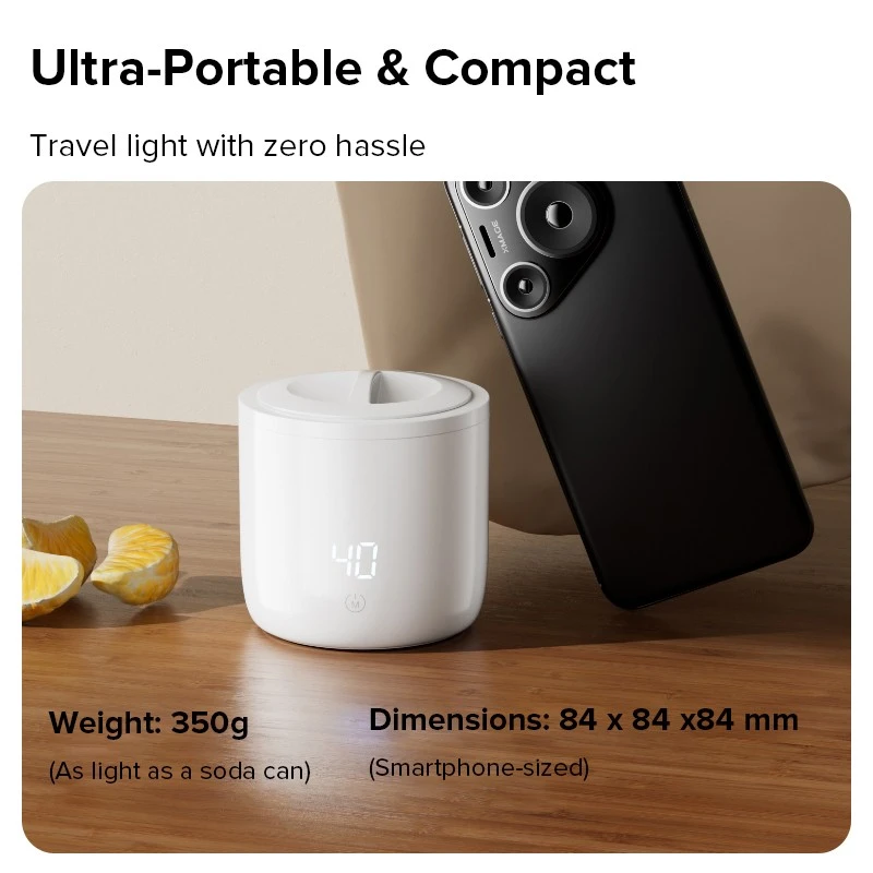 Premium Cordless Portable Bottle Warmer | FIMILLA B2025 (OEM/ODM) high quality